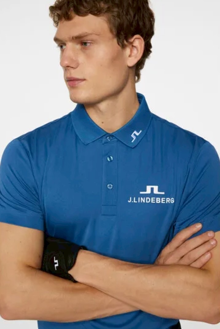 【現貨】男-J. LINDEBERG KV TOUR POLO SHIRT 高爾夫短袖POLO衫-限量款-(S129)