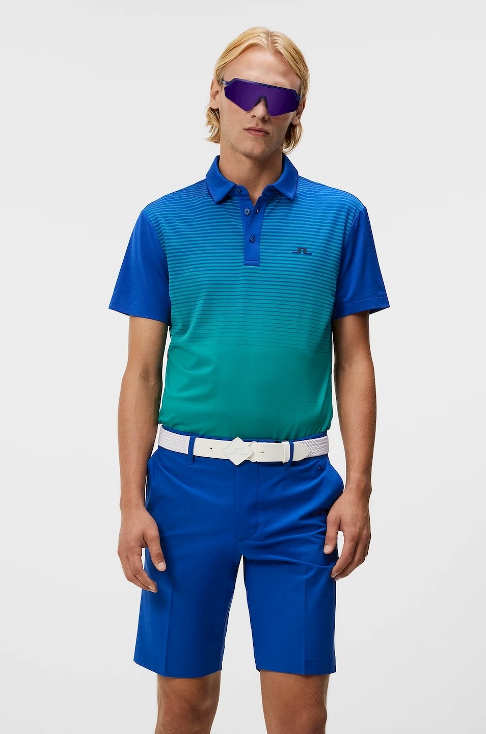 【現貨】男-JLINDEBERG STUE STRIPE GOLF SHORTS 高爾夫條紋短褲(2277JL 2278JL)