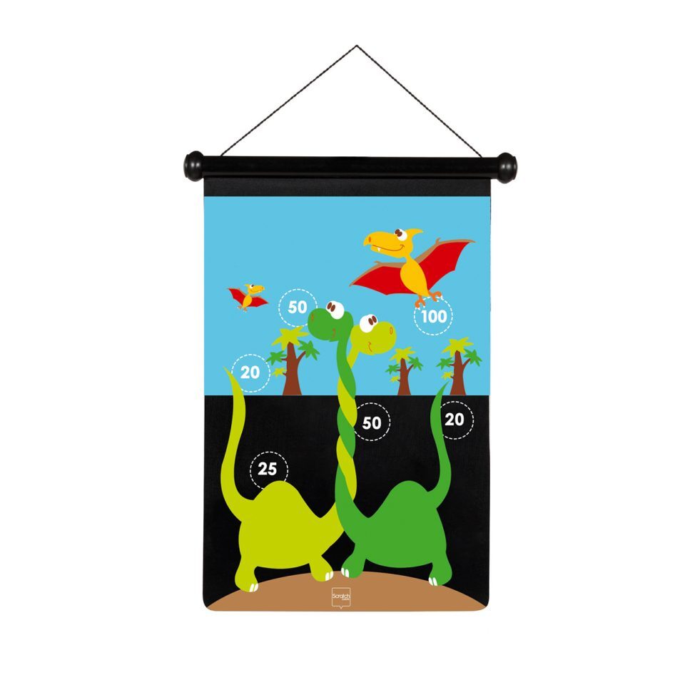 磁性飛鏢-恐龍世界