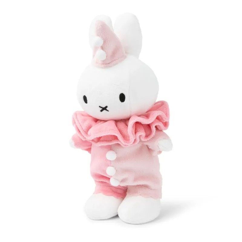 BON TON TOYS｜Miffy米菲兔填充玩偶- 頑皮兔 粉 24cm