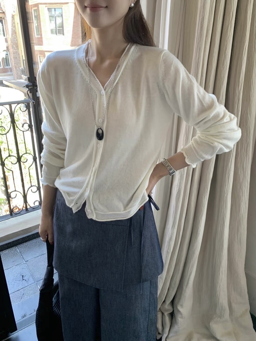 1673 親膚軟糯針織外套