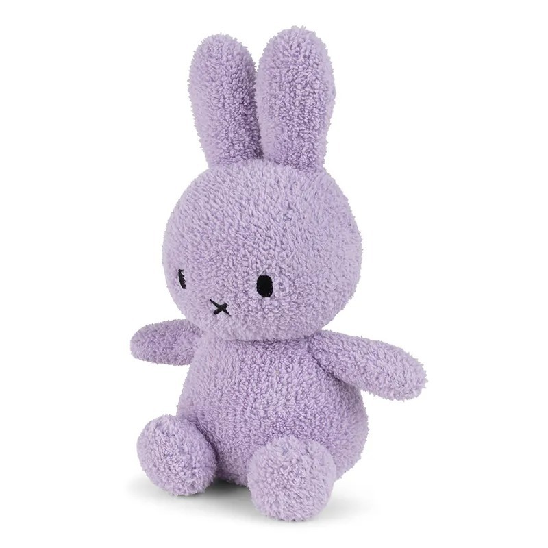 BON TON TOYS｜Miffy Terry米菲兔填充玩偶-丁香紫 23cm