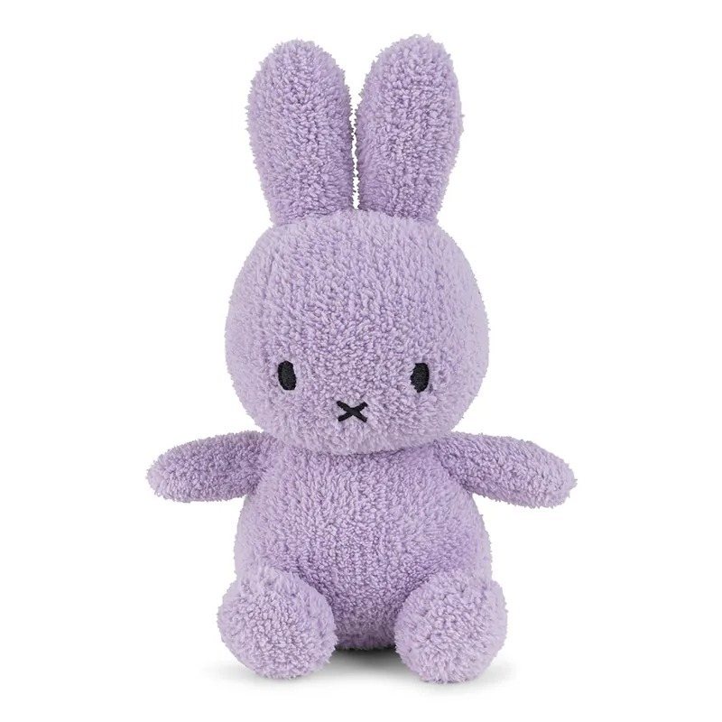 BON TON TOYS｜Miffy Terry米菲兔填充玩偶-丁香紫 23cm