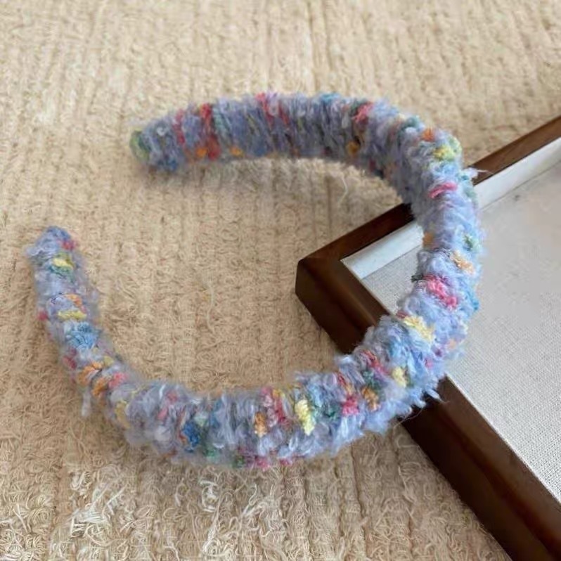 Cookie Dots Colorful Yarn Wrapped Headband