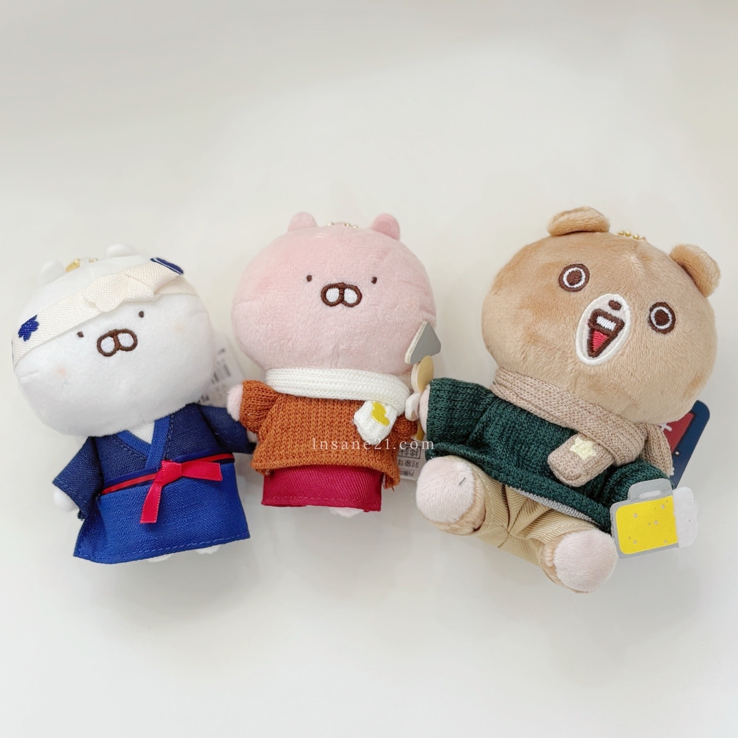 USAMARU 兔丸 關東煮系列 造型 吊飾 店長/顧客 絨毛吊飾 日本代購