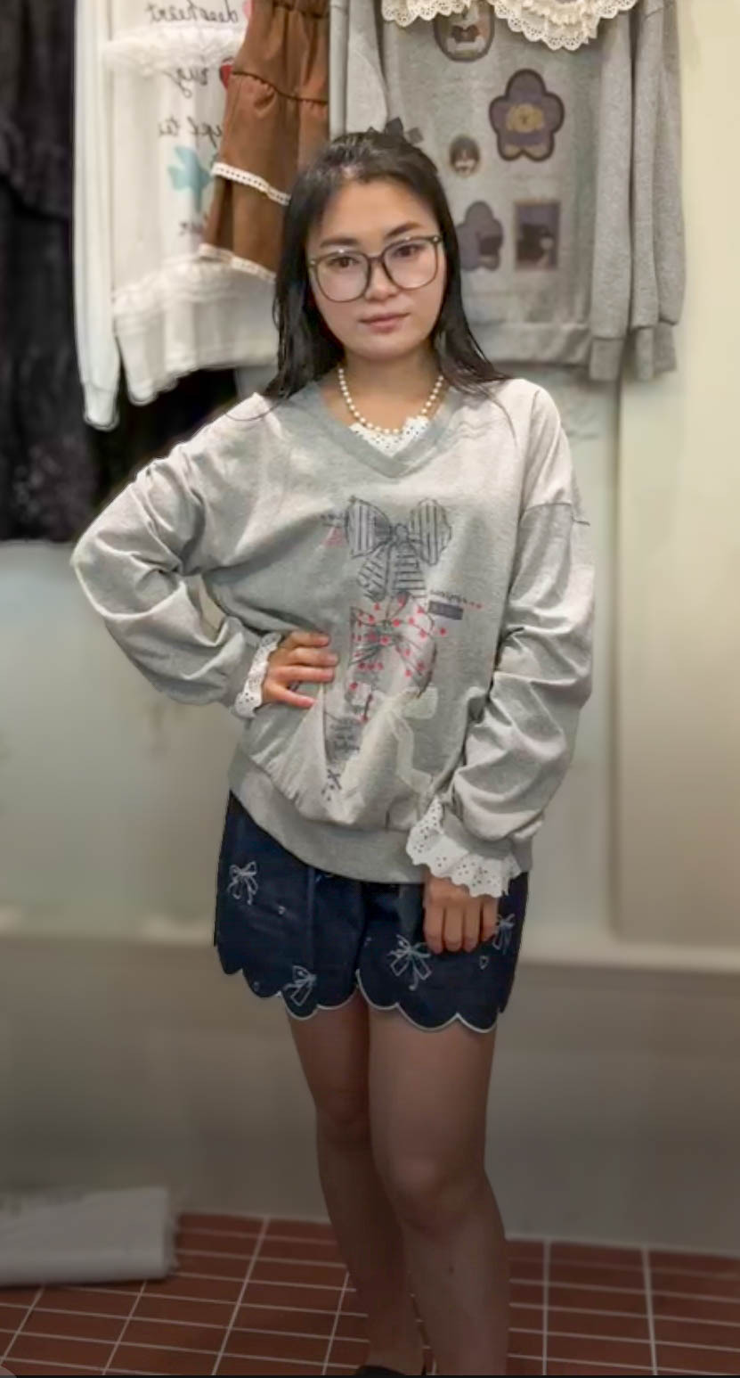 🥰PM_K2536  ▶️3個蝴蝶結上衣 👉B:124cm L:70cm