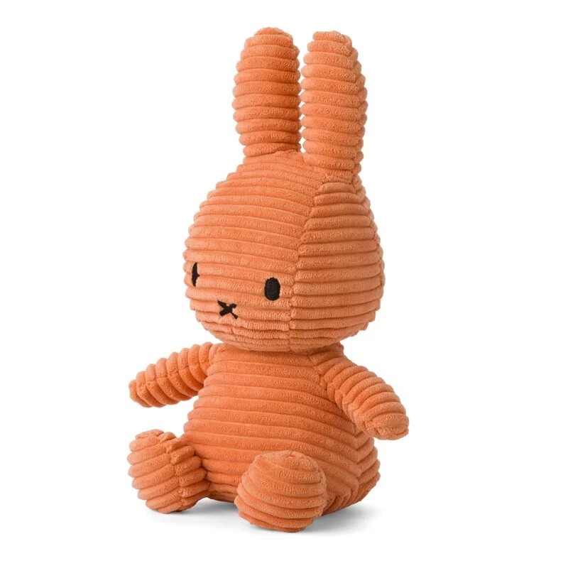 BON TON TOYS｜Miffy米菲兔ECO燈芯絨填充玩偶-南瓜 23cm