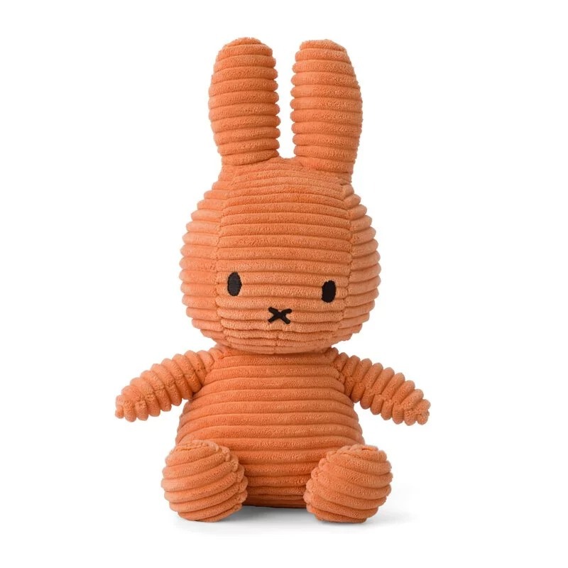 BON TON TOYS｜Miffy米菲兔ECO燈芯絨填充玩偶-南瓜 23cm