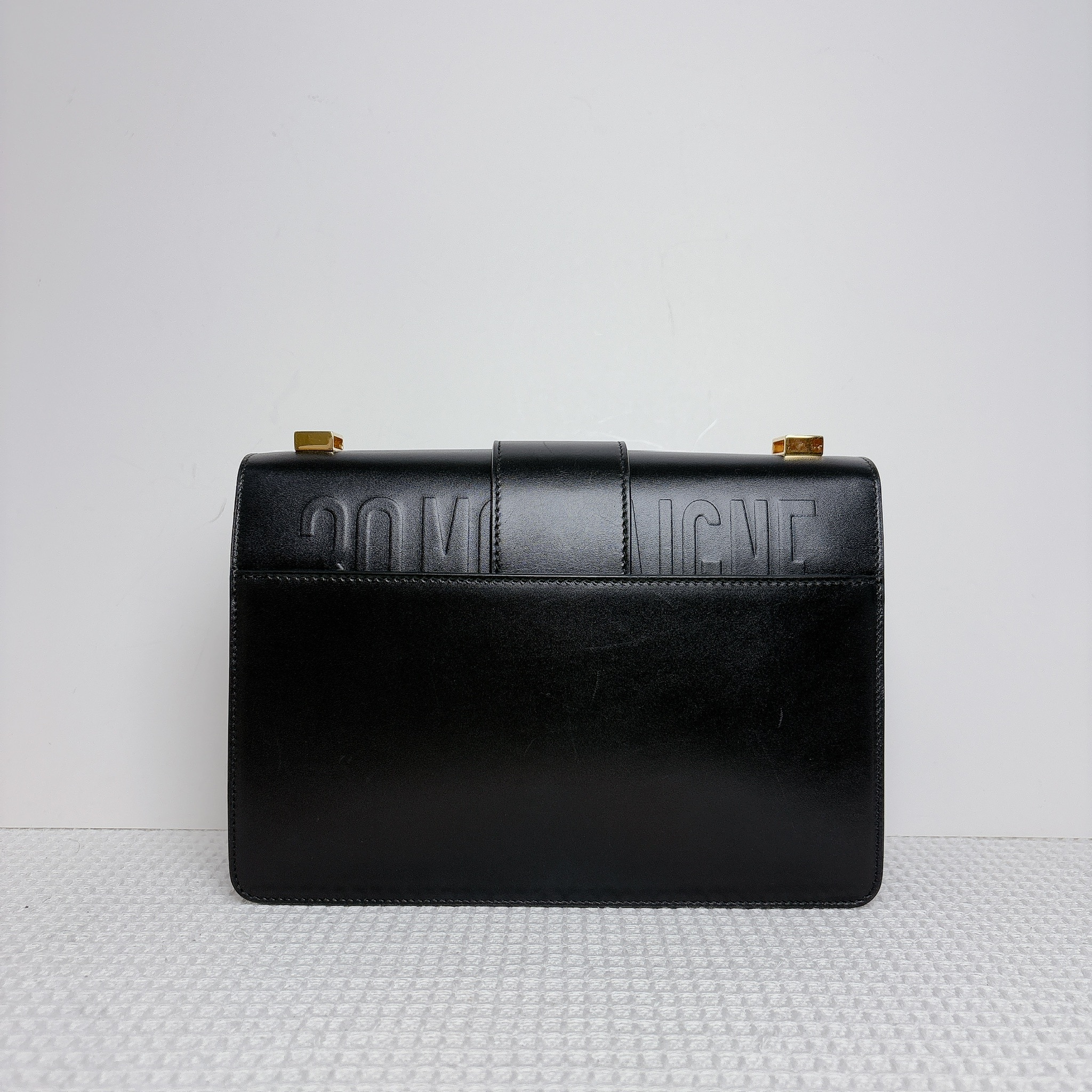 Dior Montaigne 30 Bag - Black / Ghw