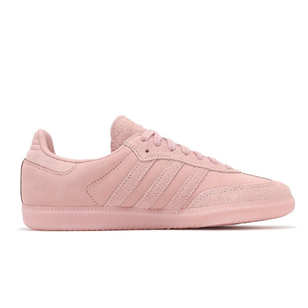 ADIDAS 休閒鞋 SAMBA OG 粉紅 麂皮 復古鞋 女 JS0194