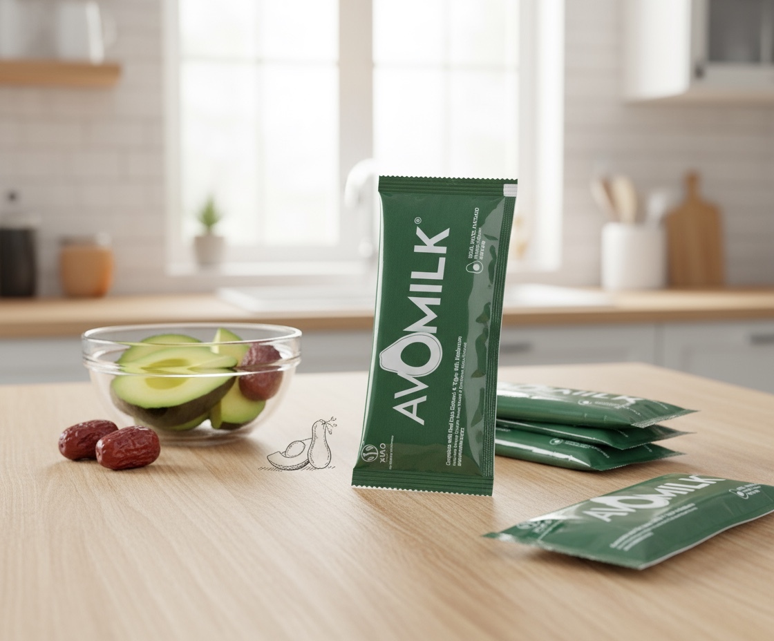 [1包試飲價] 牛油果豆奶 沖溫水即可! 食用期到2027年11月 #牛油果奶 加入虎靈芝,紅棗