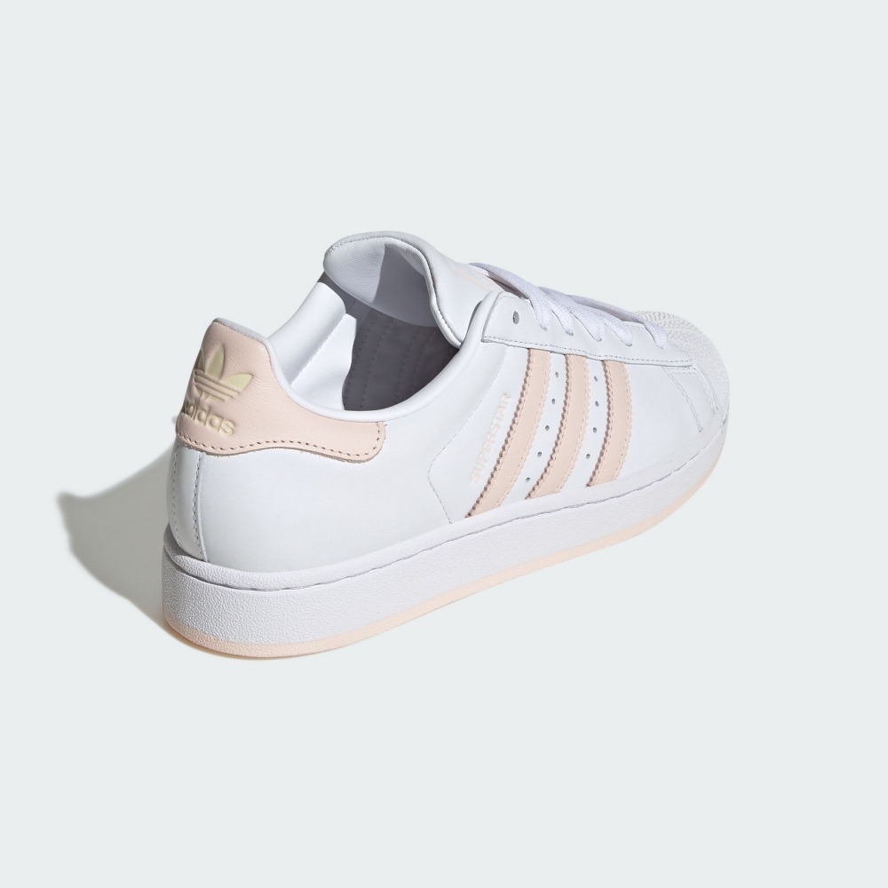 ADIDAS 休閒鞋 SUPERSTAR II W 白粉 貝殼頭 復古 女 JH7056