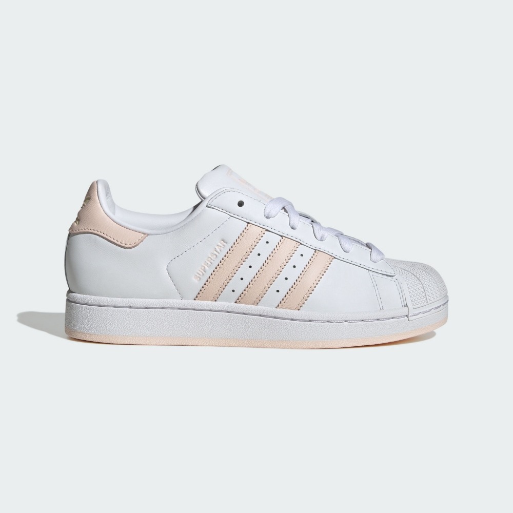ADIDAS 休閒鞋 SUPERSTAR II W 白粉 貝殼頭 復古 女 JH7056