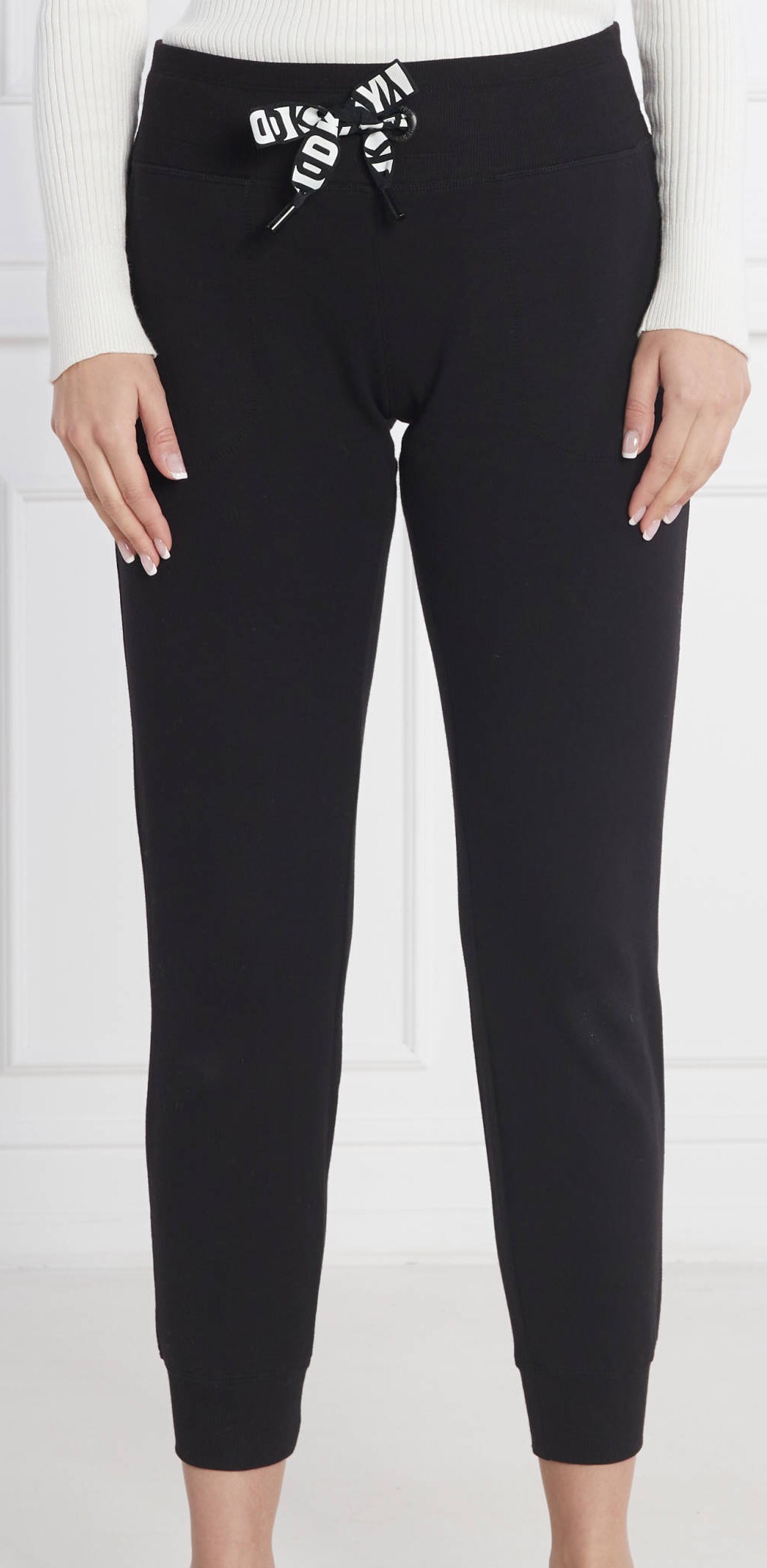 [S] DKNY SWEATPANTS,BLACK, DP2P1917-BLK (SD1017)