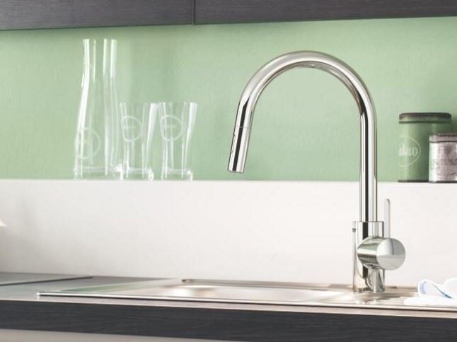 GROHE EUROSMART COSMOPOLITAN 伸縮廚房龍頭 31481001 (1000534)