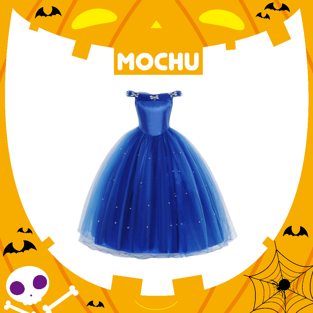 (110cm現貨)灰姑娘公主造型服