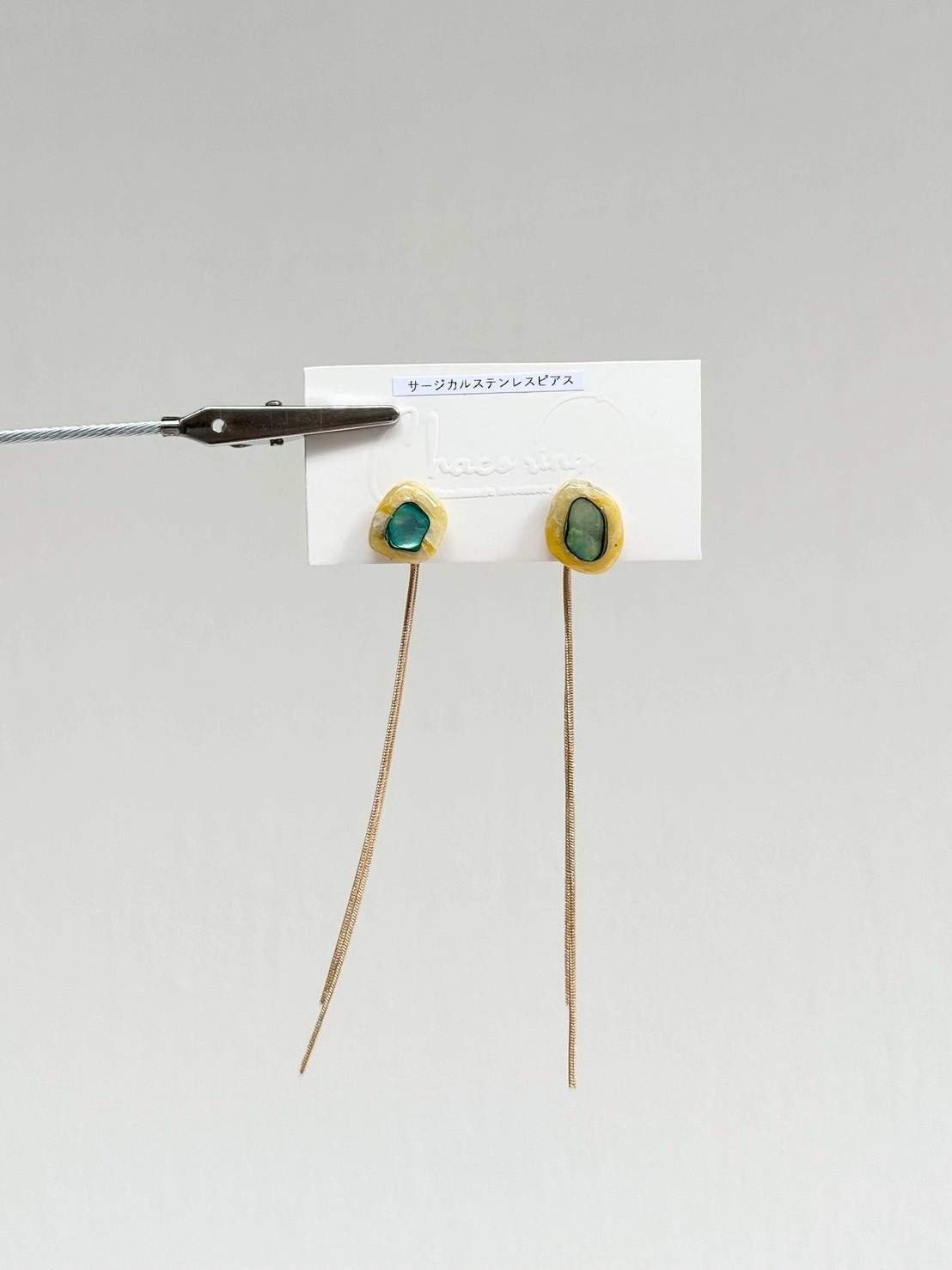 [ Chaco ring. ]  Kurage | 耳針 | NO.15