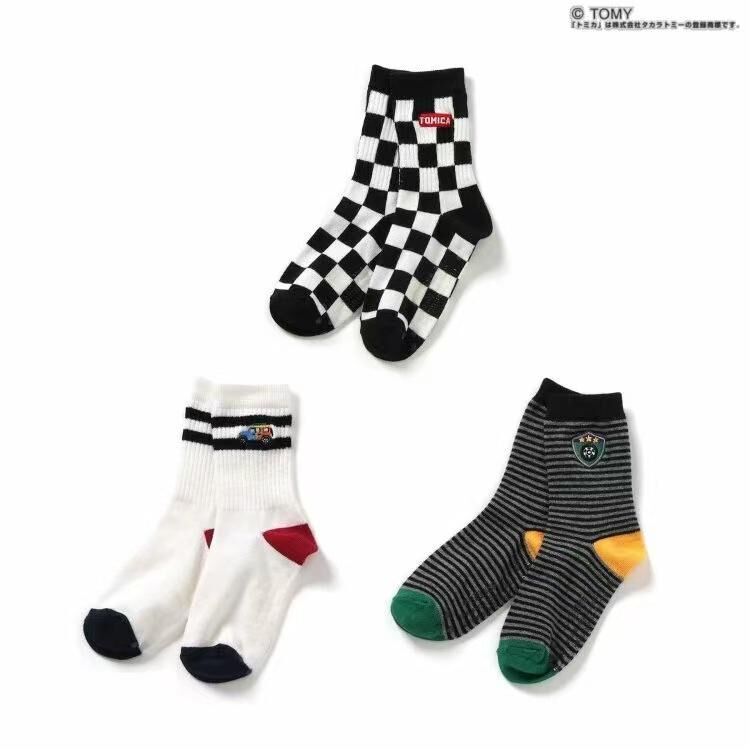 廠單 25春夏breeze tomica男寶男童襪子3雙