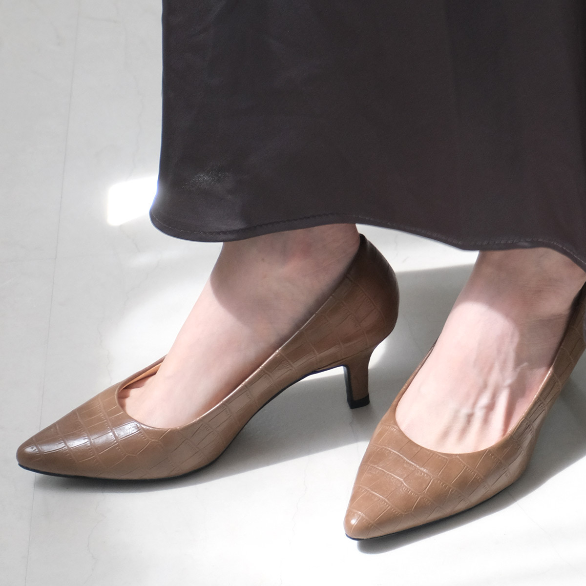 健步如飛尖頭 6 公分高跟鞋｜秋冬色【CX2610】