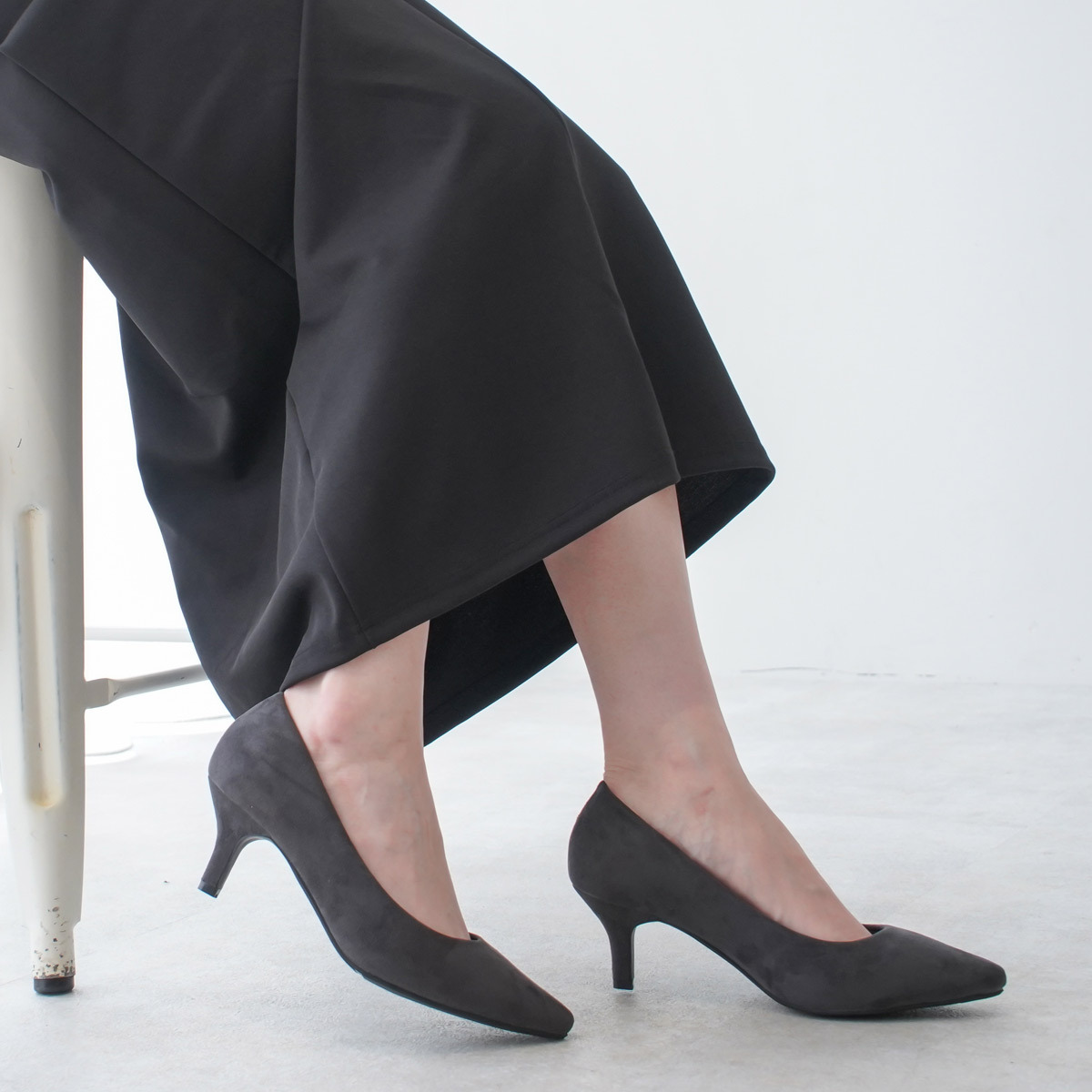 健步如飛尖頭 6 公分高跟鞋｜秋冬色【CX2610】