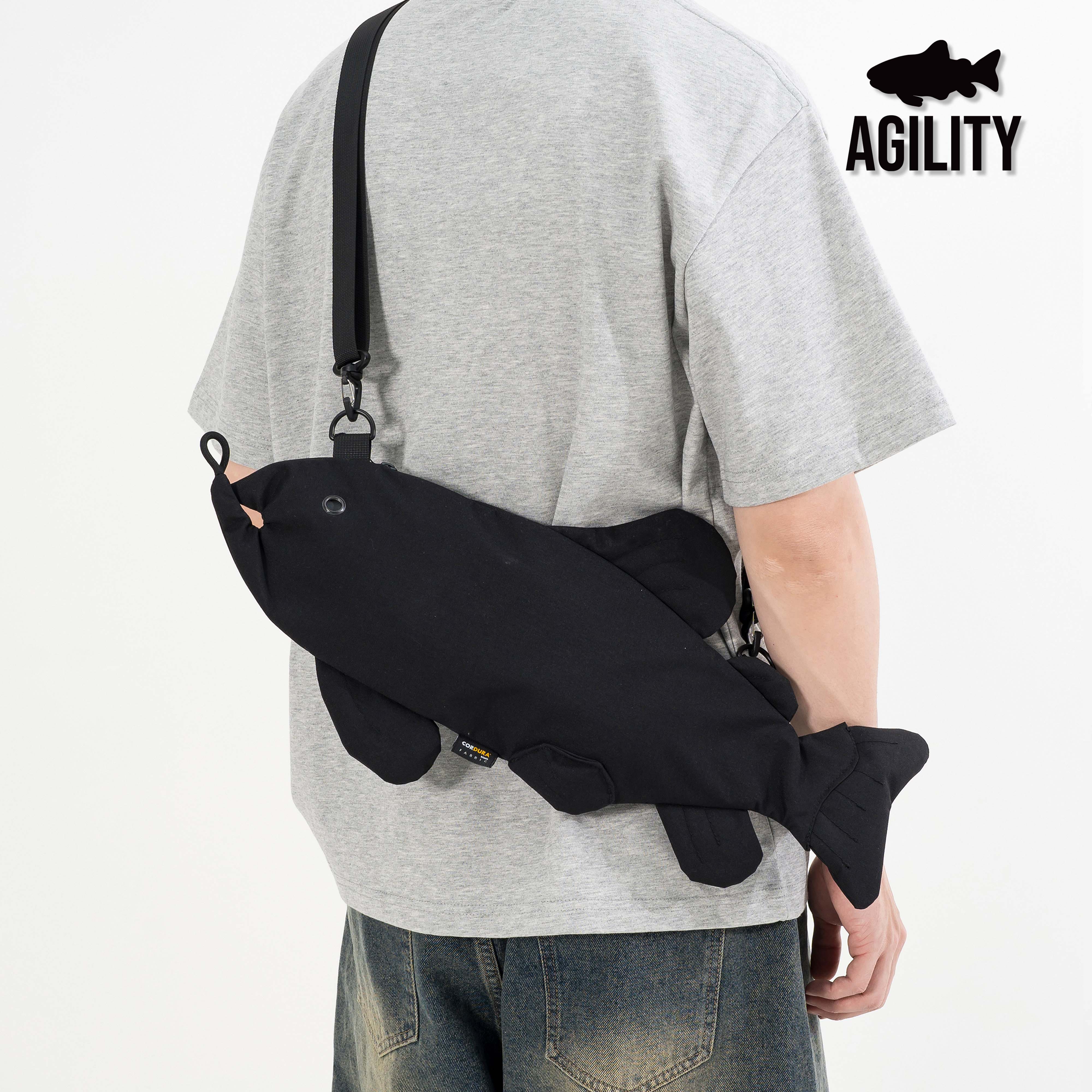 AGILITY CREW Cordura® The Fish Bag 魚型 肩背包 [B-FB]