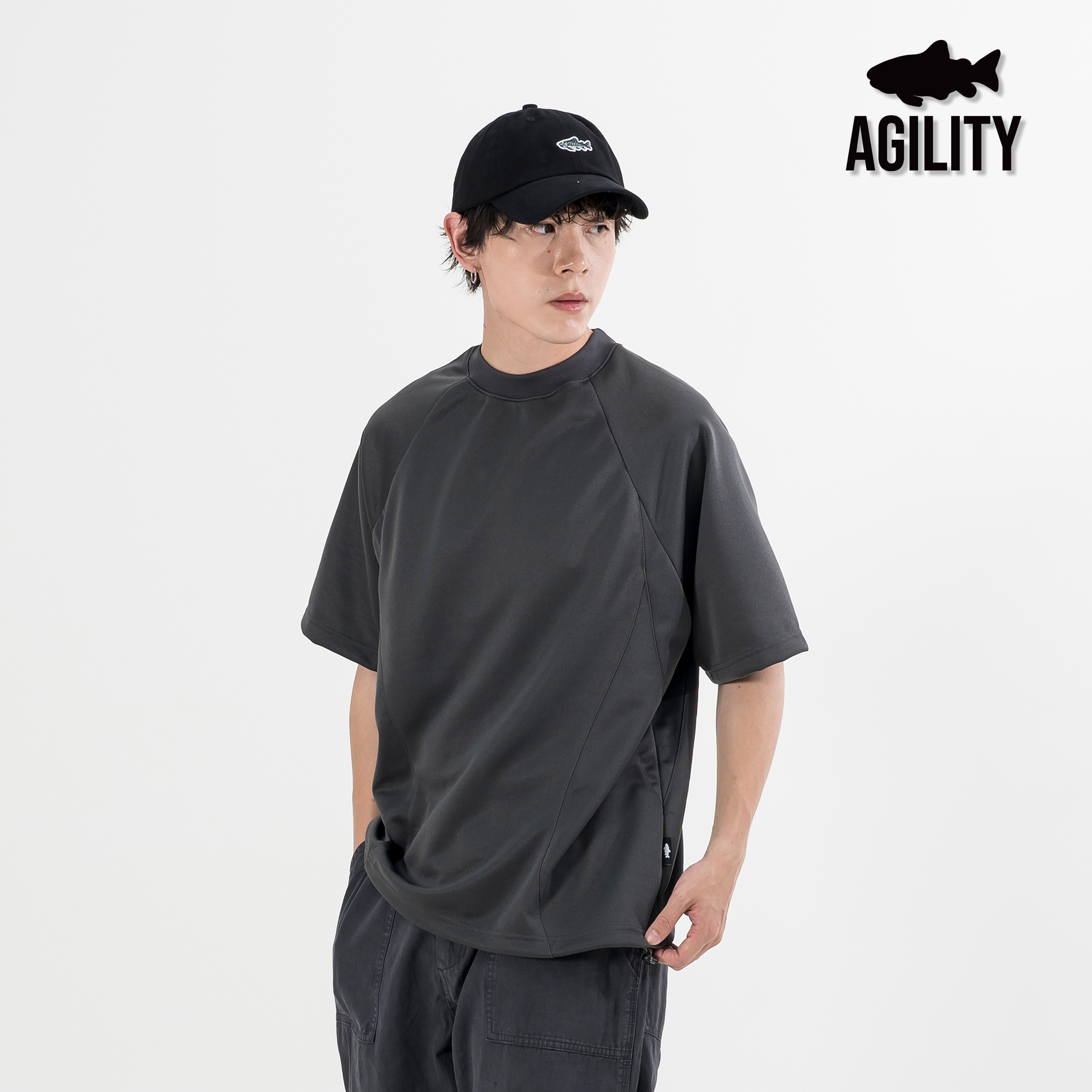 AGILITY Function Balloon tee 機能 剪裁 涼感 太空棉 氣球短Tee [A-FB]