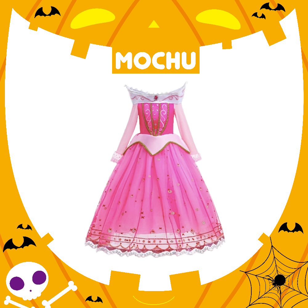 (120cm現貨)粉紅睡公主造型服