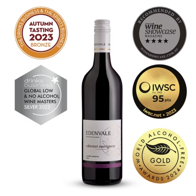 EDENVALE 伊威養生紅葡萄飲 赤霞珠 750mL 無酒精 卡本內蘇維翁 紅酒