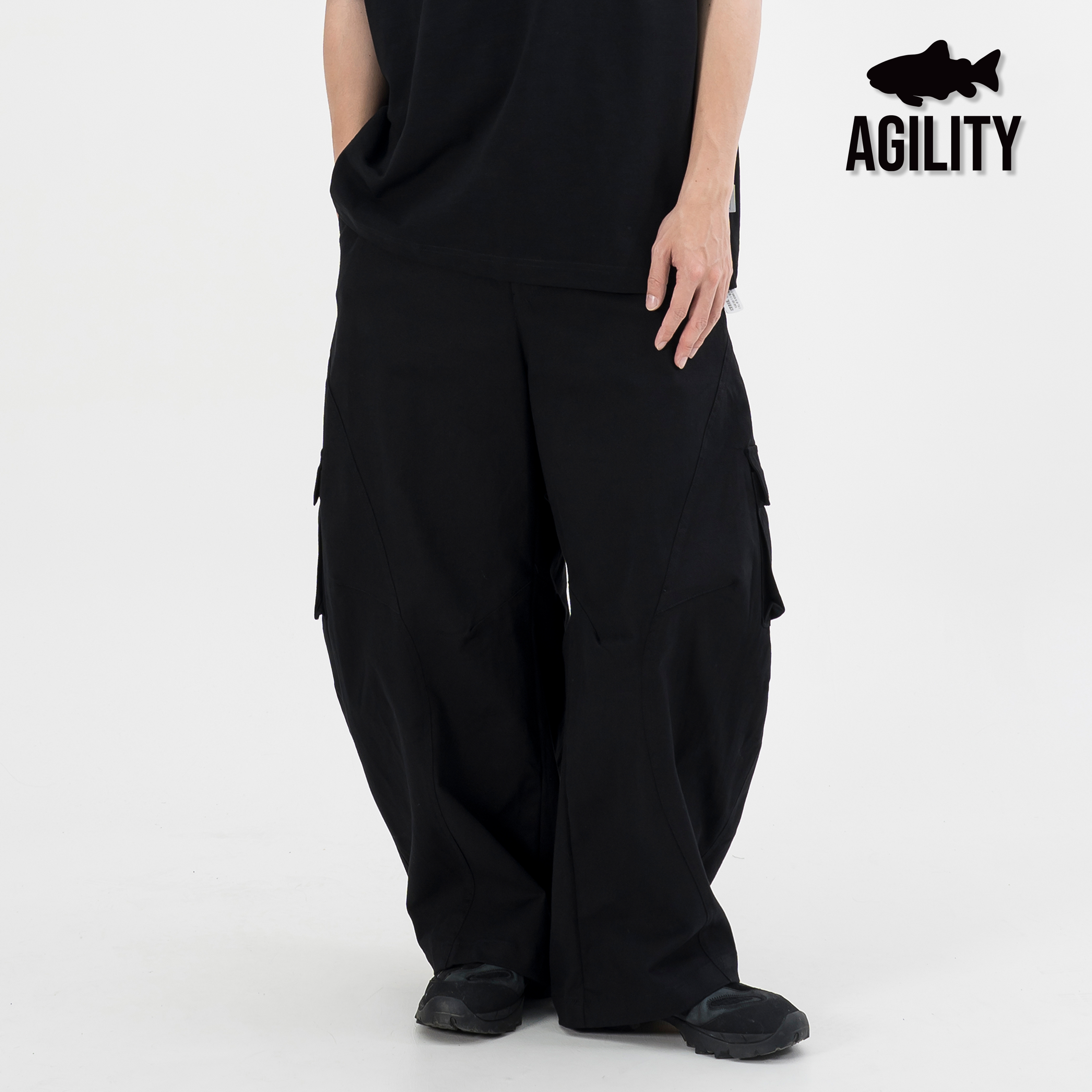 AGILITY Curved Cargo Pants 彎刀 闊腿 大口袋 長褲 [P58]