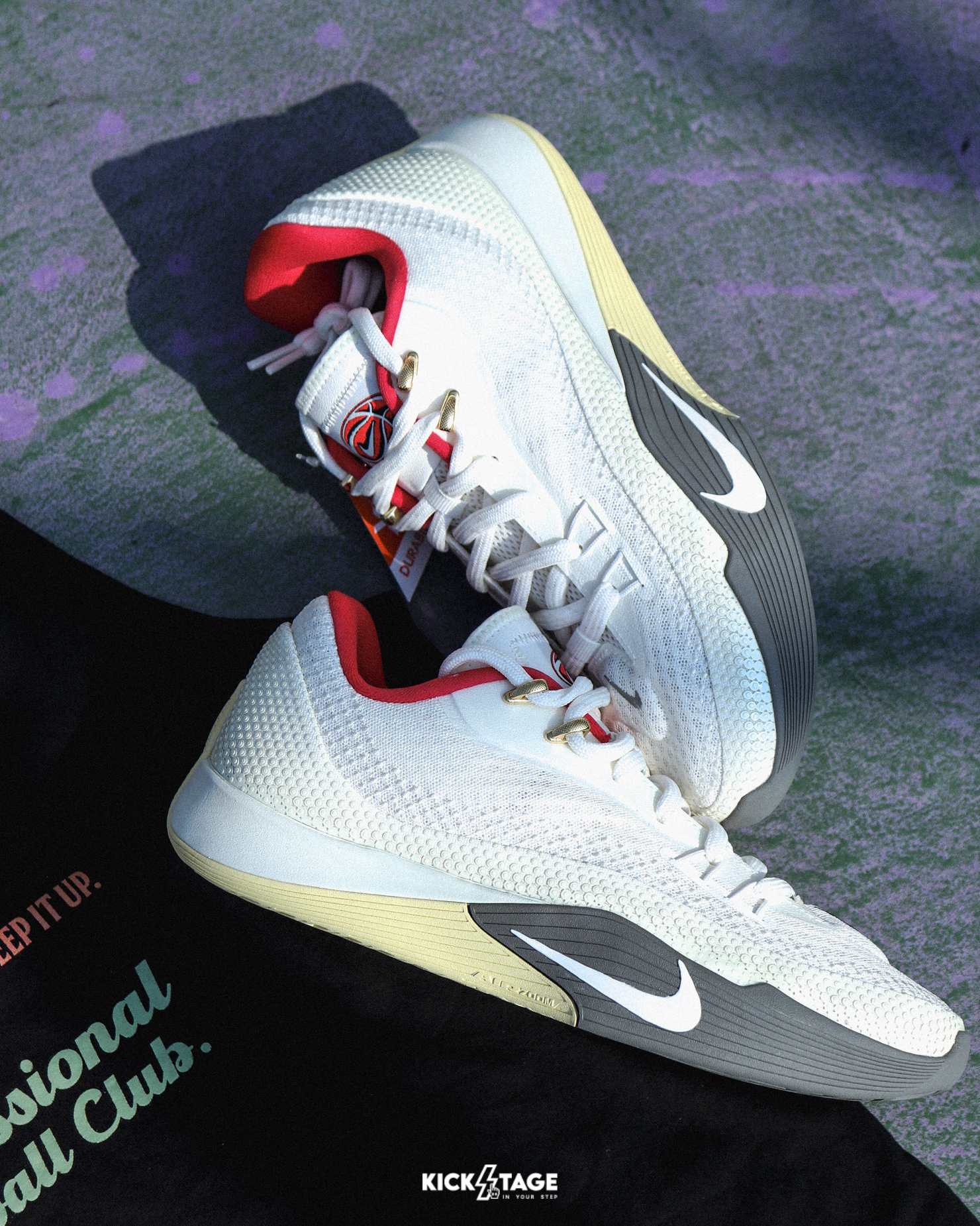 男鞋 NIKE S.T. FLARE EP XDR 白鷹 金扣 戶外耐磨 氣焰 氣墊 緩震 實戰鞋 籃球鞋【HF0232-002】