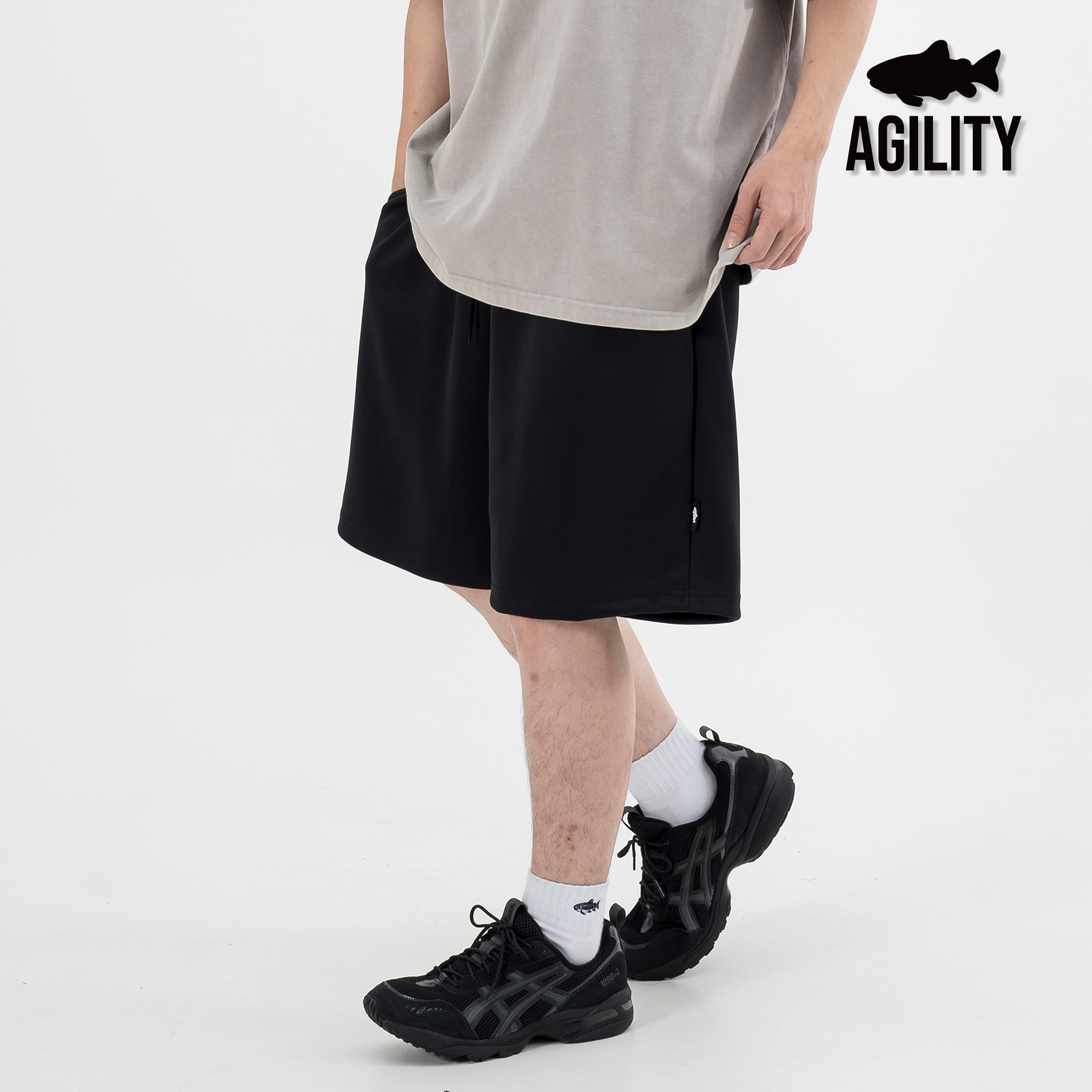 AGILITY Function Easy Shorts 機能 太空棉 休閒短褲 [A-FS]