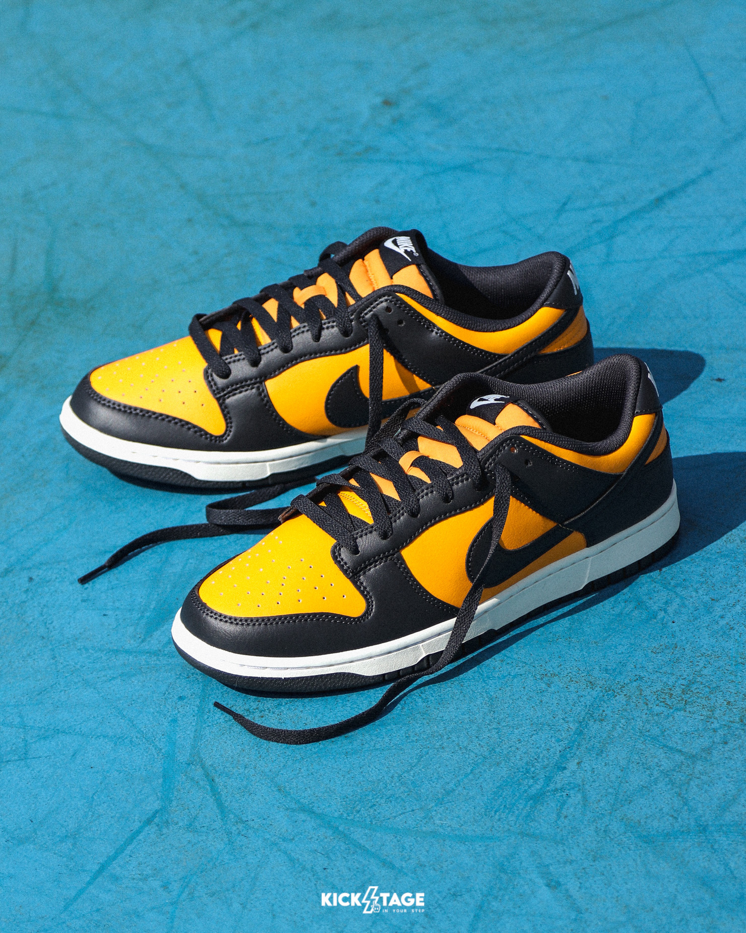 **特價65折，不退換** 男鞋 NIKE DUNK LOW 黑黃 低筒 休閒鞋【HF5441-700】