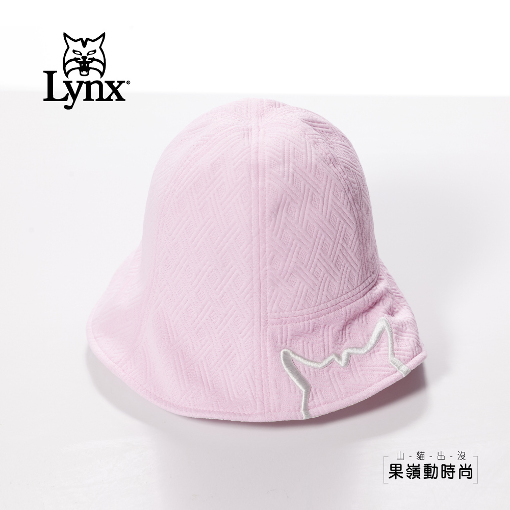 【Lynx Golf】女款雙面戴滿版花紋設計不可調漁夫帽
