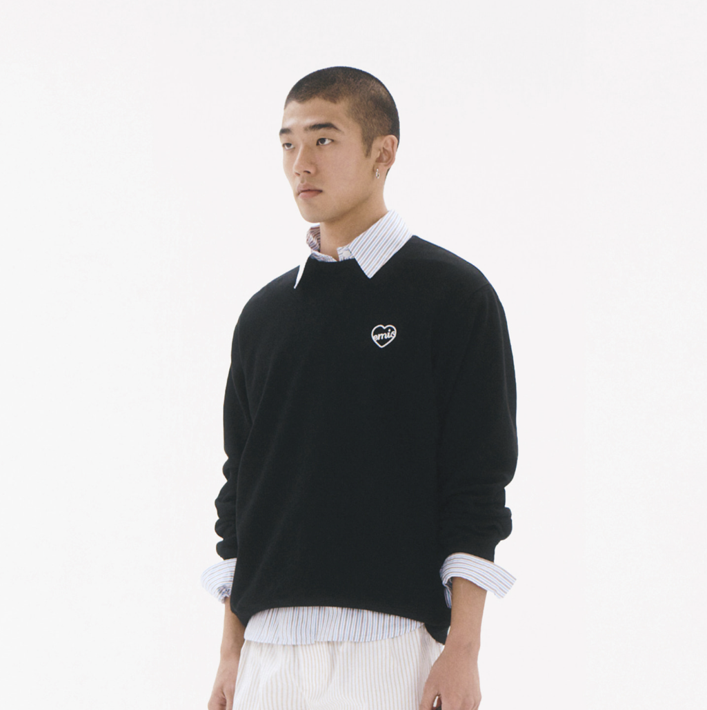 韓國 EMIS 愛心小LOGO 長袖上衣