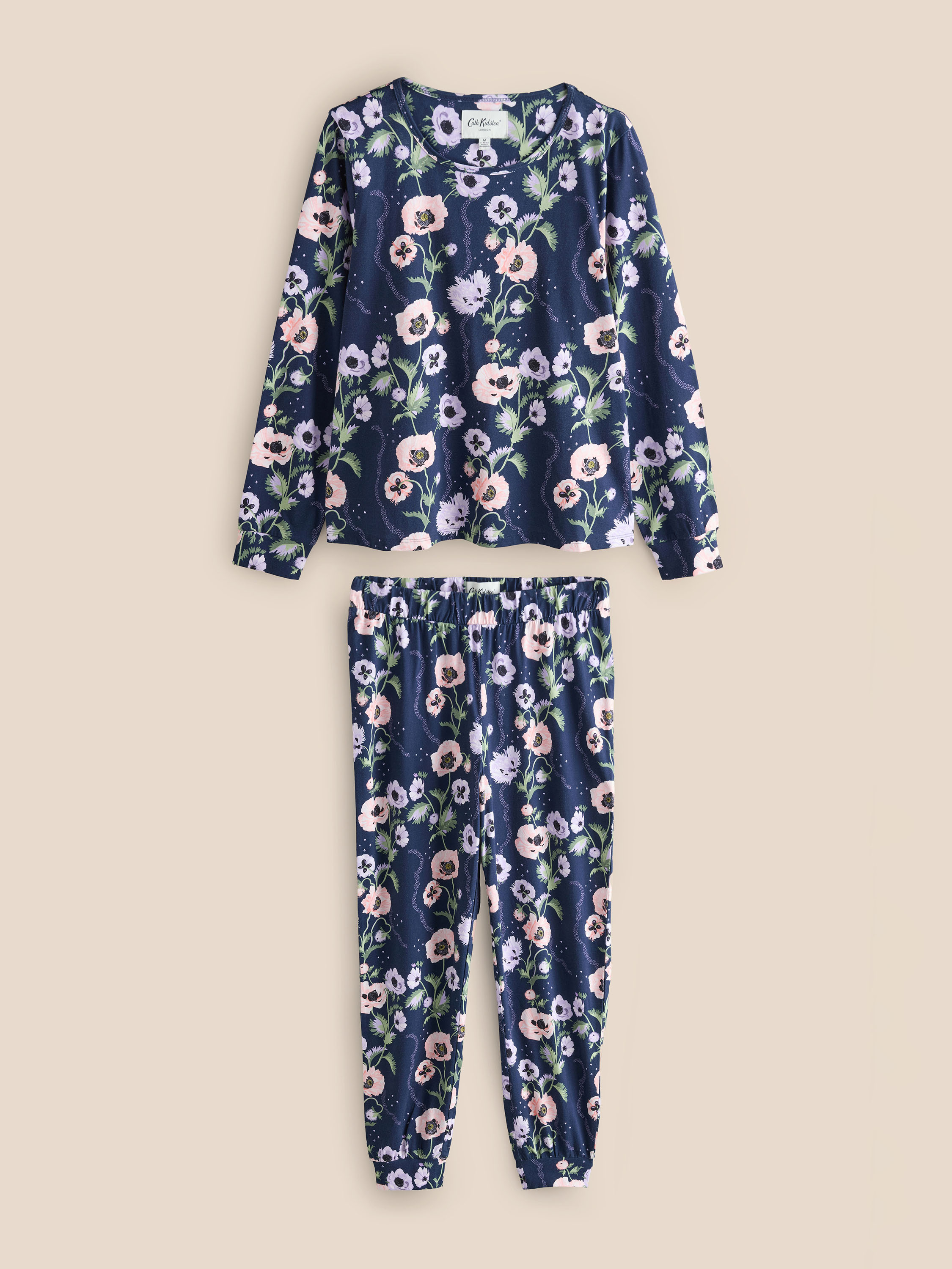 Peony Deck 長袖成套睡衣