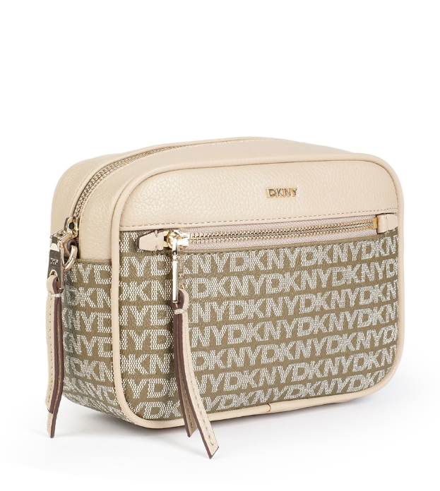 [S] DKNY CHINO/LT KHAKI ZOIE CAMERA BAG, 755403741264 FINAL SALE (SD1367)