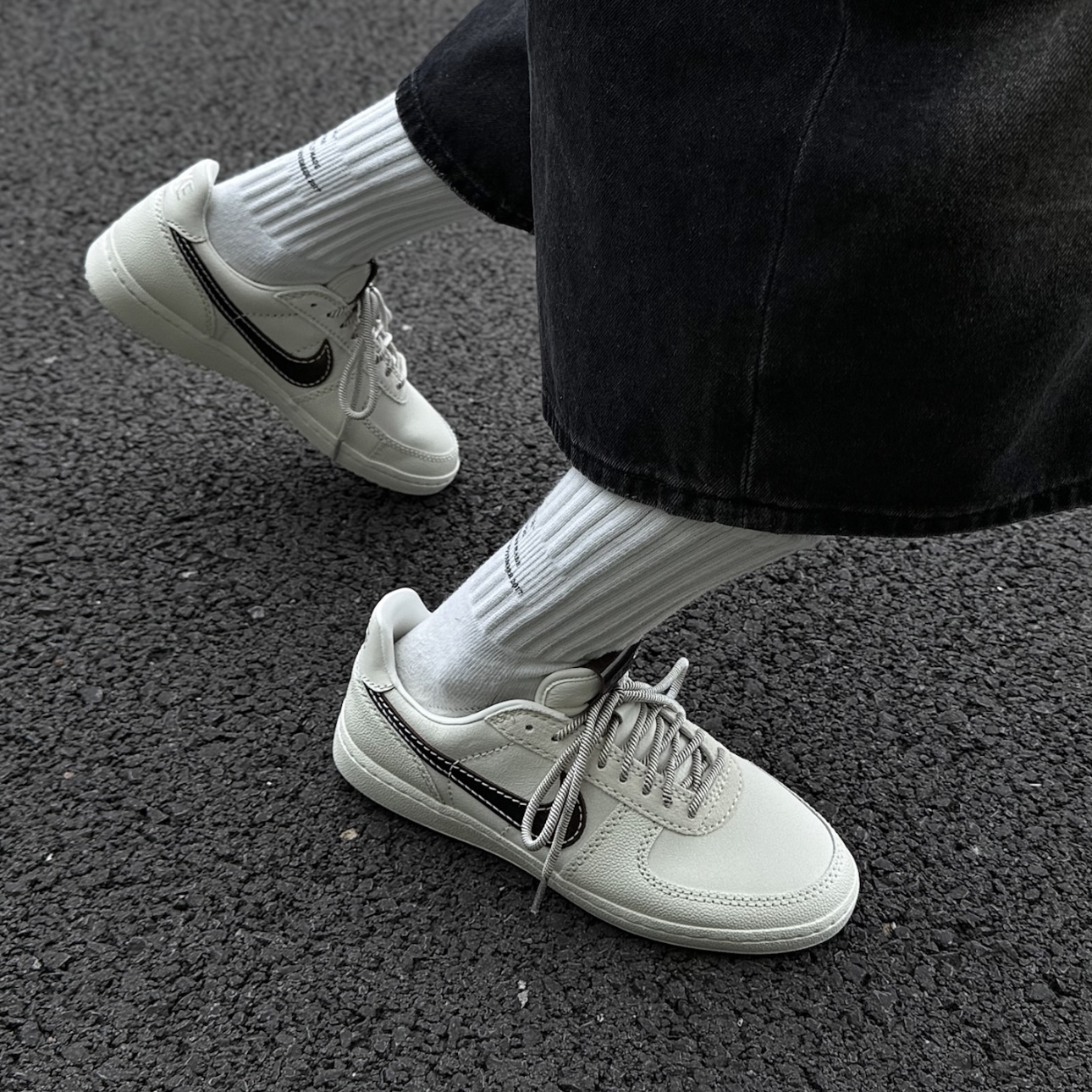 NIKE FIELD GENERAL 米白 棕 復古板鞋 編織鞋帶 耐吉 IH7331-020