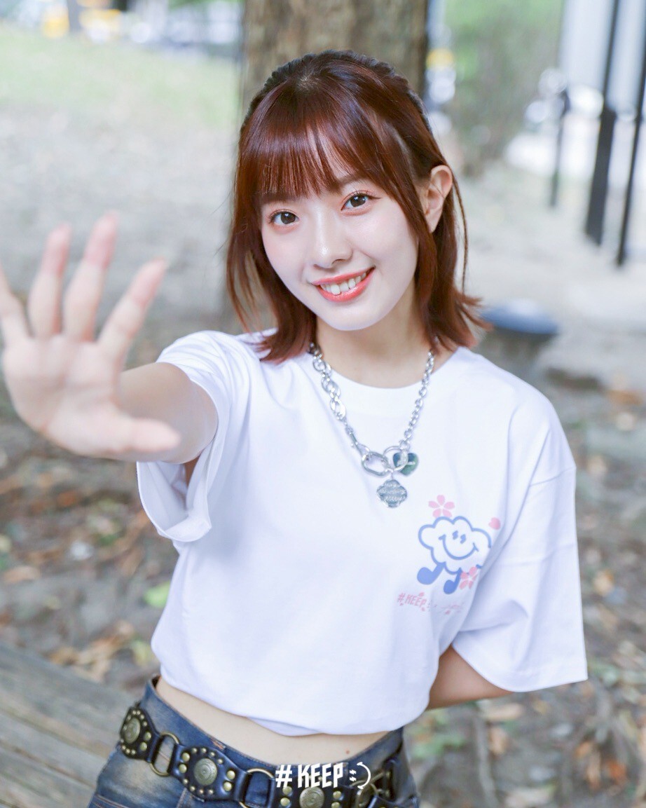 [西門現貨販售] #KEEP x NOZOMI 希美 聯名款 白色 櫻花 日本 短TEE【KS319】