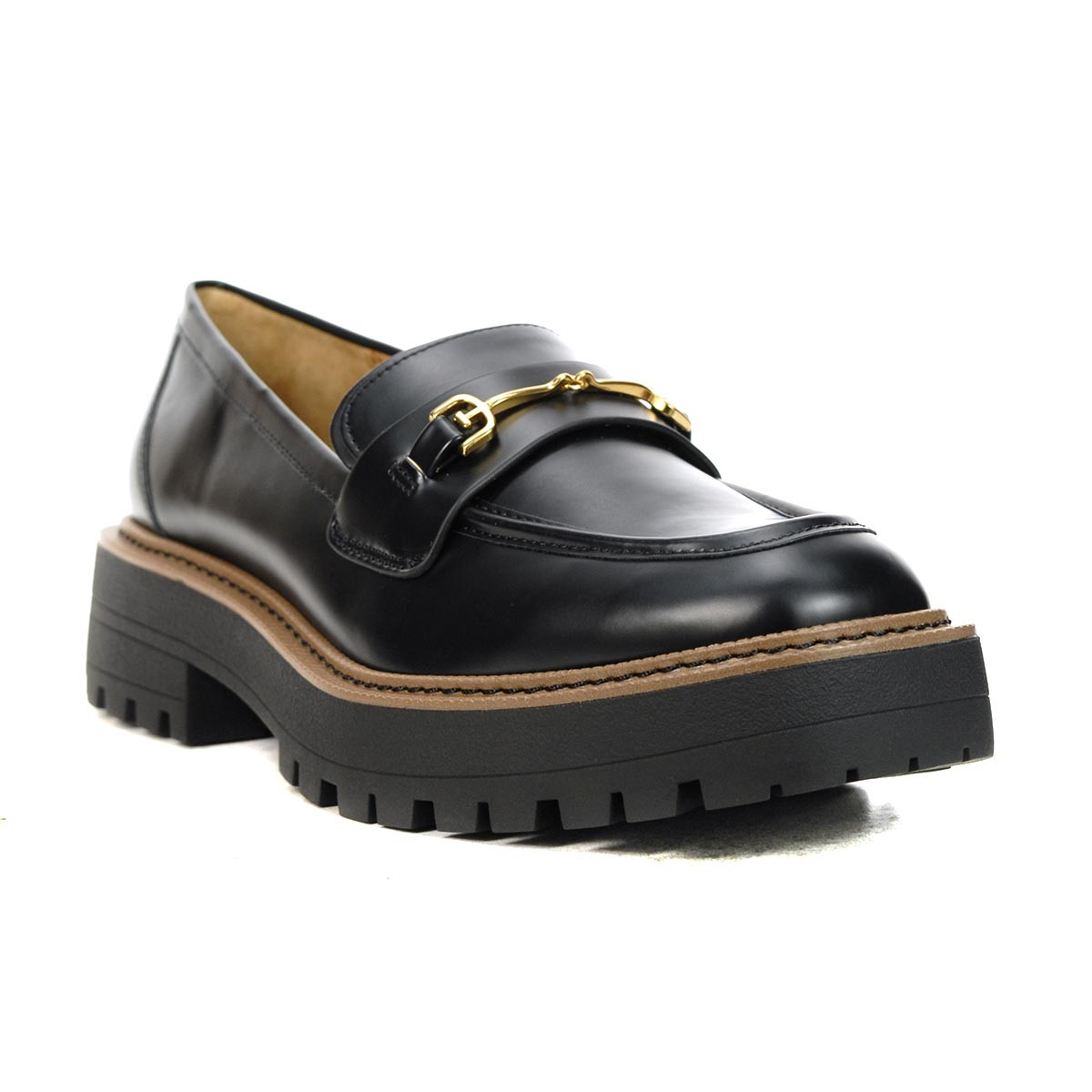 【現貨】Sam Edelman DM090405 Laurs Black Leather 樂福鞋