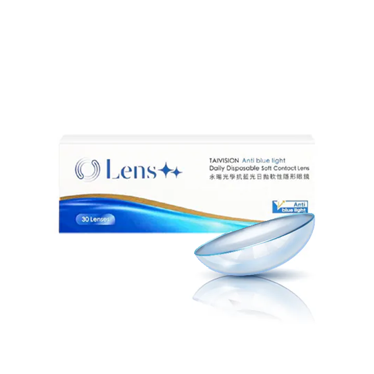 永暘光學抗藍光透明日拋 (30片)