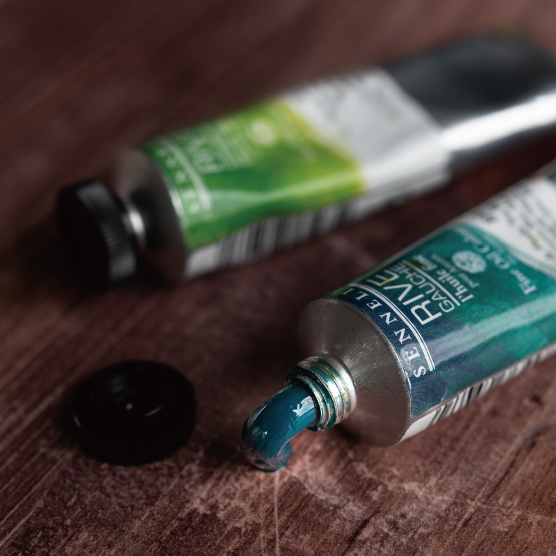 法國 SENNELIER 申內利爾 RIVE 里夫專家級油畫顏料套組 紙盒 12色 10ml/21ml 【亞洲限定款】
