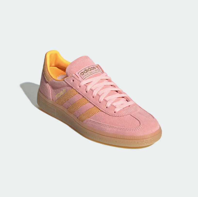 【 adidas HANDBALL SPEZIAL W 限定鞋款 - 粉x橘 】