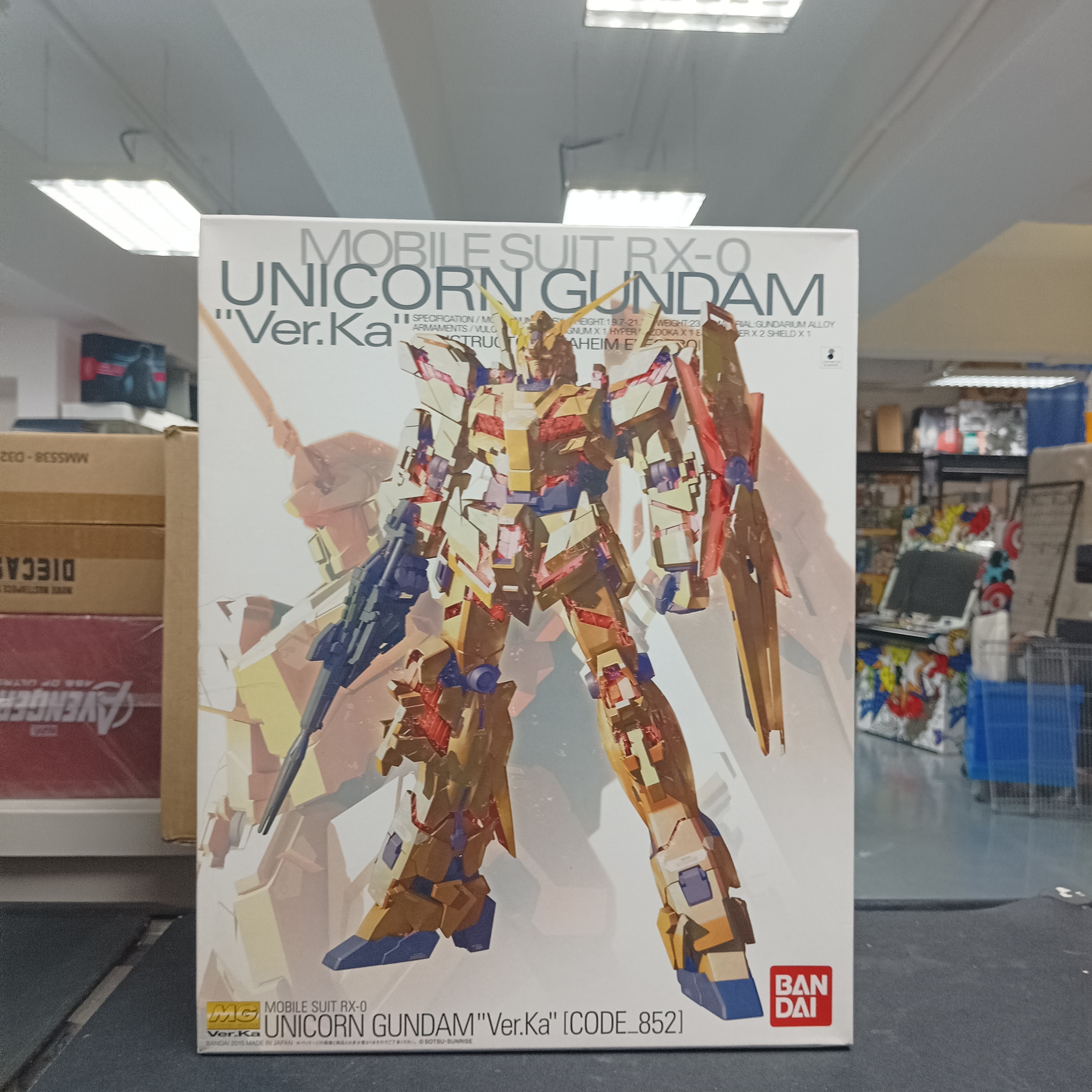 MG RX-0 Unicorn Gundam "Ver. Ka full psycho frame prototype