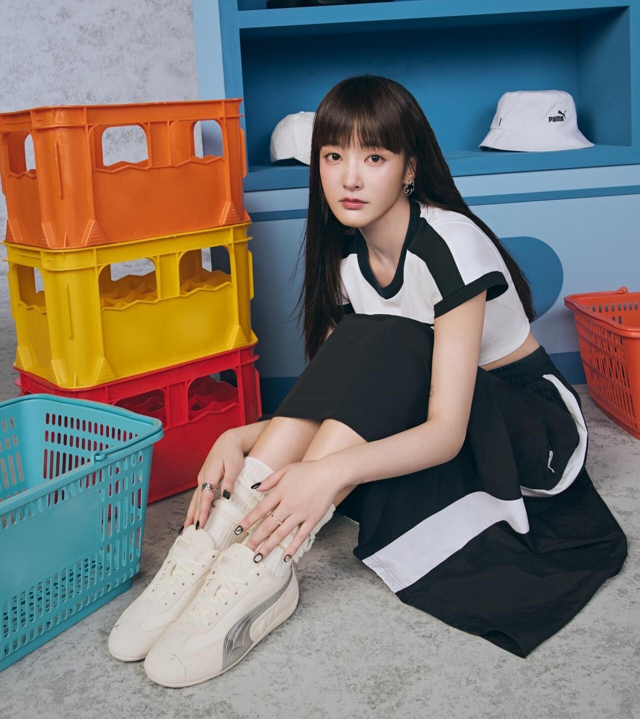 PUMA 休閒鞋 SPEEDCAT PREMIUM 糖霜白 銀 拼接 賽車鞋 女 40390201