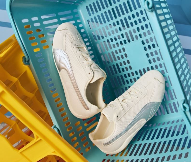 PUMA 休閒鞋 SPEEDCAT PREMIUM 糖霜白 銀 拼接 賽車鞋 女 40390201