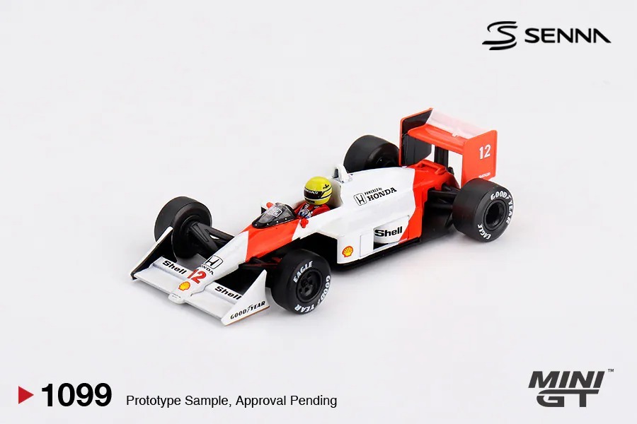 [預訂] Mini GT McLaren MP4/4 #12 Ayrton Senna 1988 Japanese Grand Prix Winner