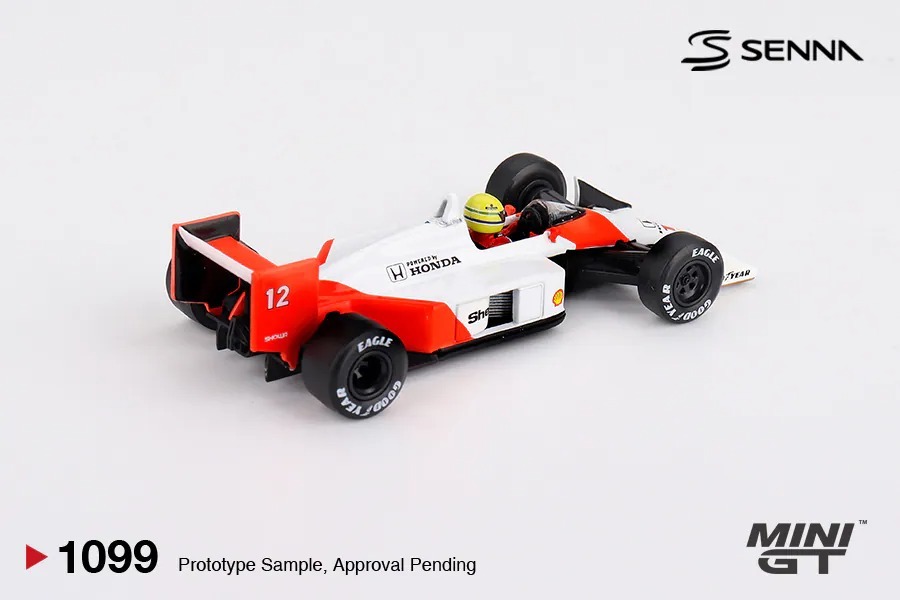 [預訂] Mini GT McLaren MP4/4 #12 Ayrton Senna 1988 Japanese Grand Prix Winner