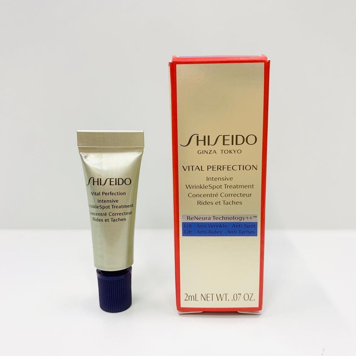 【直播】LL090447 SHISEIDO Vital Perfection 重點抗皺亮白修護乳霜 2ML (1套2支)