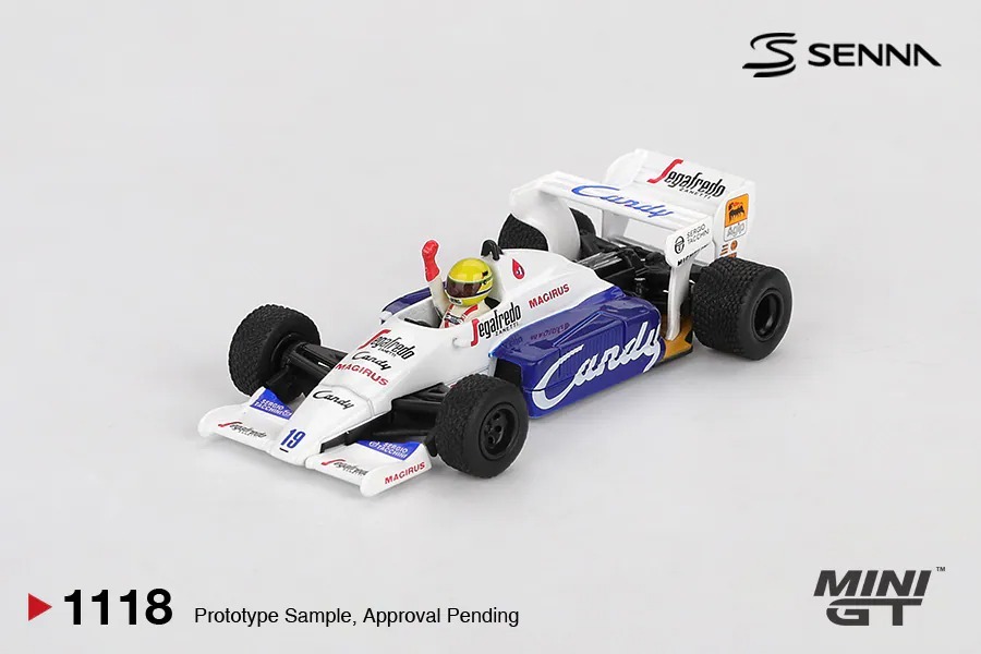 [預訂] Mini GT Toleman TG184 #19 Ayrton Senna 1984 Monaco Grand Prix 2nd Place