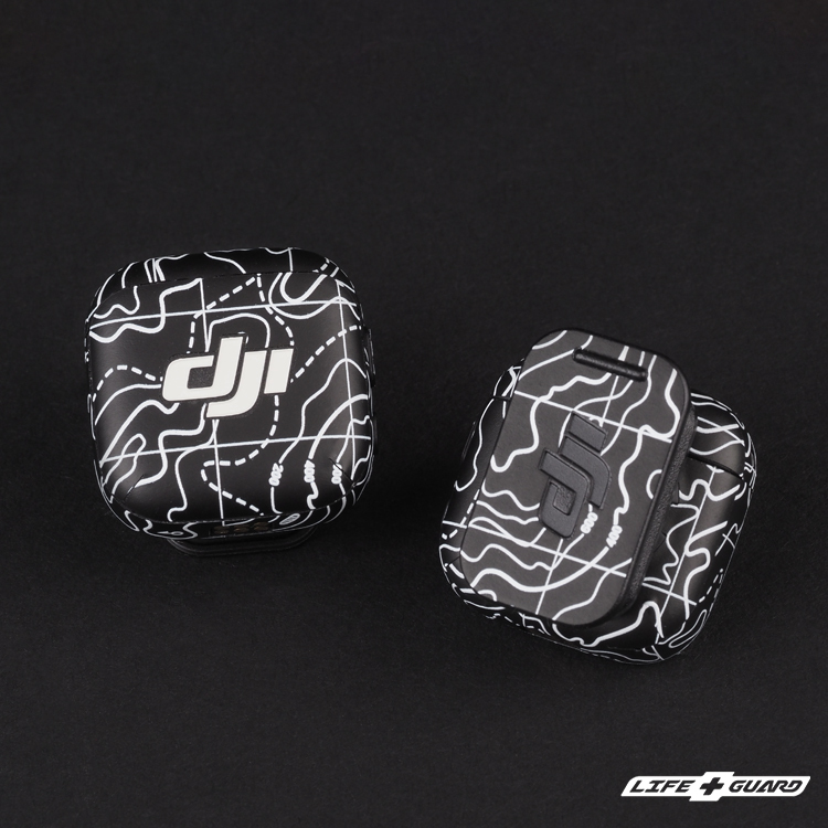 LIFE+GUARD 麥克風貼膜特寫，專業開版適用於 DJI Mic 3